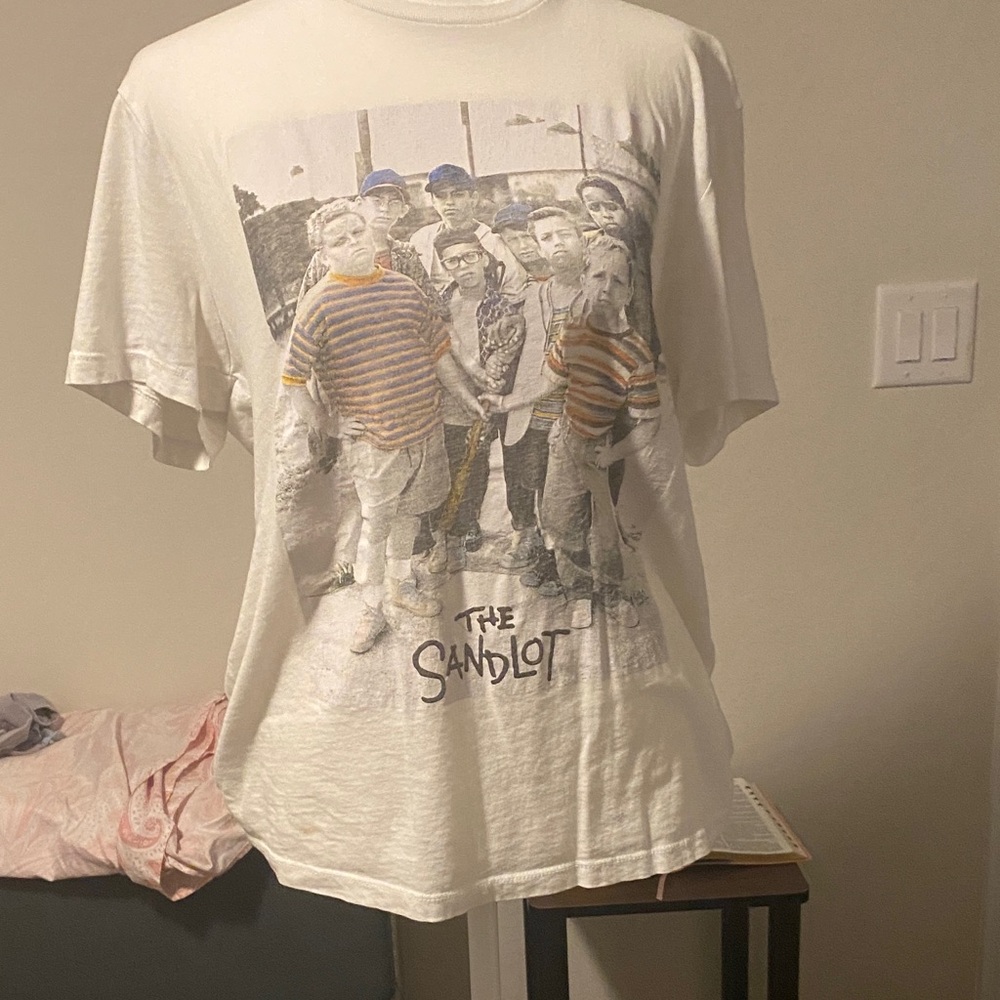 Old Navy White 'The Sandlot' Graphic Tee